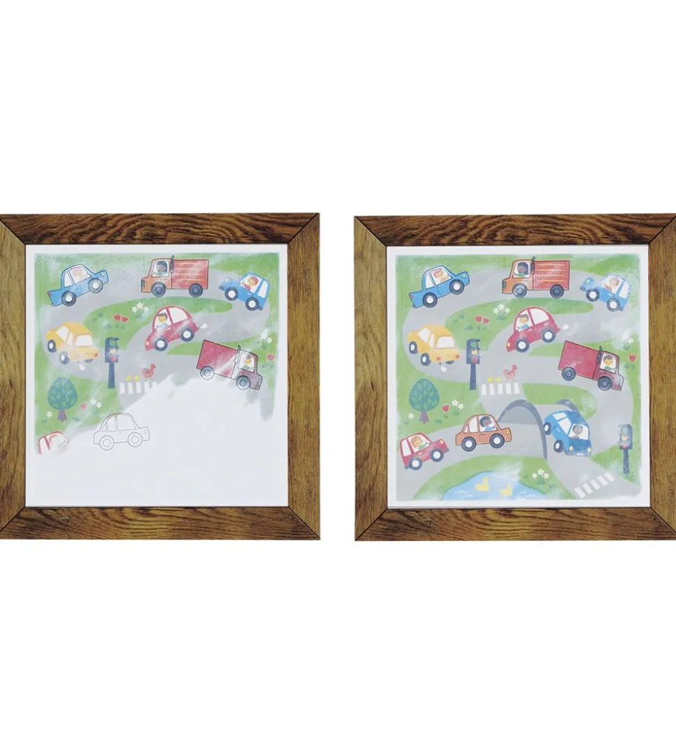 Tiger Tribe Farvesæt - Magic Painting World - Things That Go