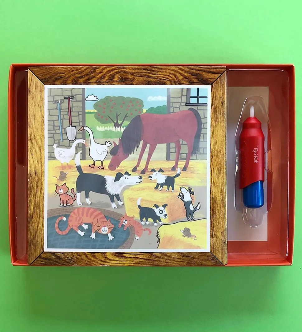 Tiger Tribe Farvesæt - Magic Painting World - Farm