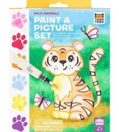 Tiger Tribe Farvesæt - Paint A Picture Set - Wild Animals