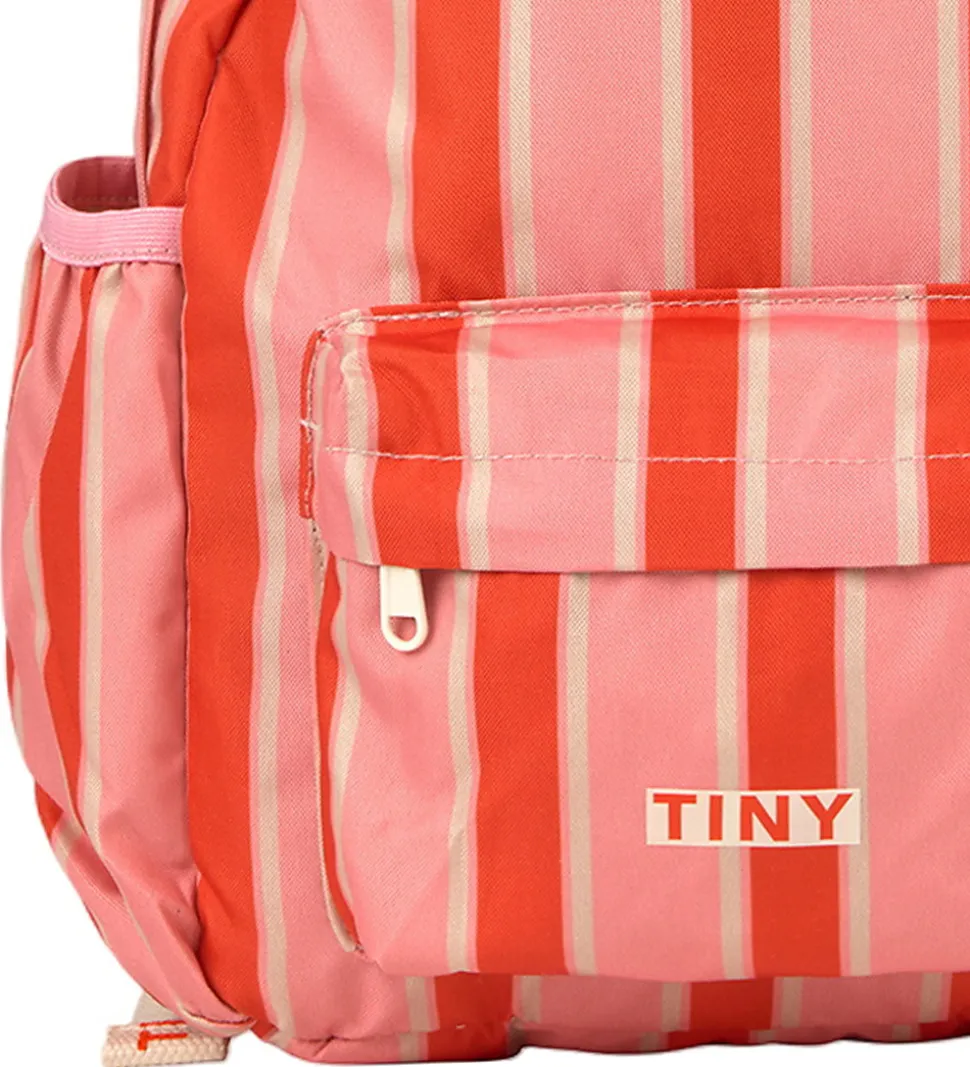 Tiny Cottons Rygsæk - Retro Stripes - Pink