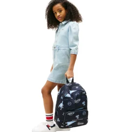 Tommy Hilfiger Rygsæk - Ess Printed - Space Blue All Over