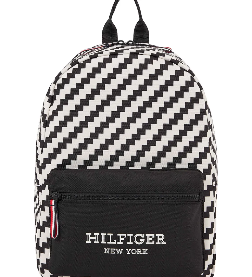 Tommy Hilfiger Rygsæk - Sort/Hvid