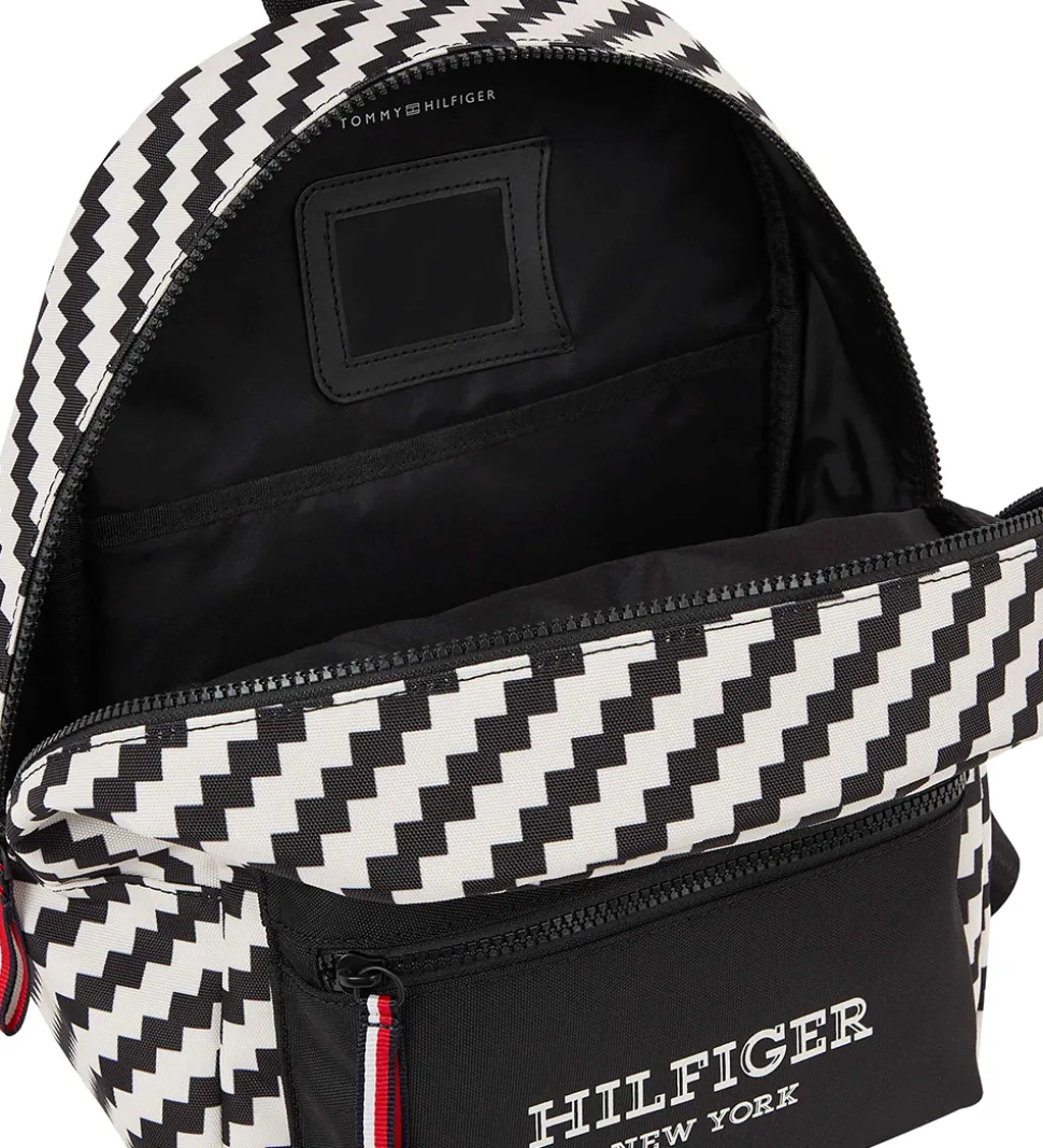 Tommy Hilfiger Rygsæk - Sort/Hvid