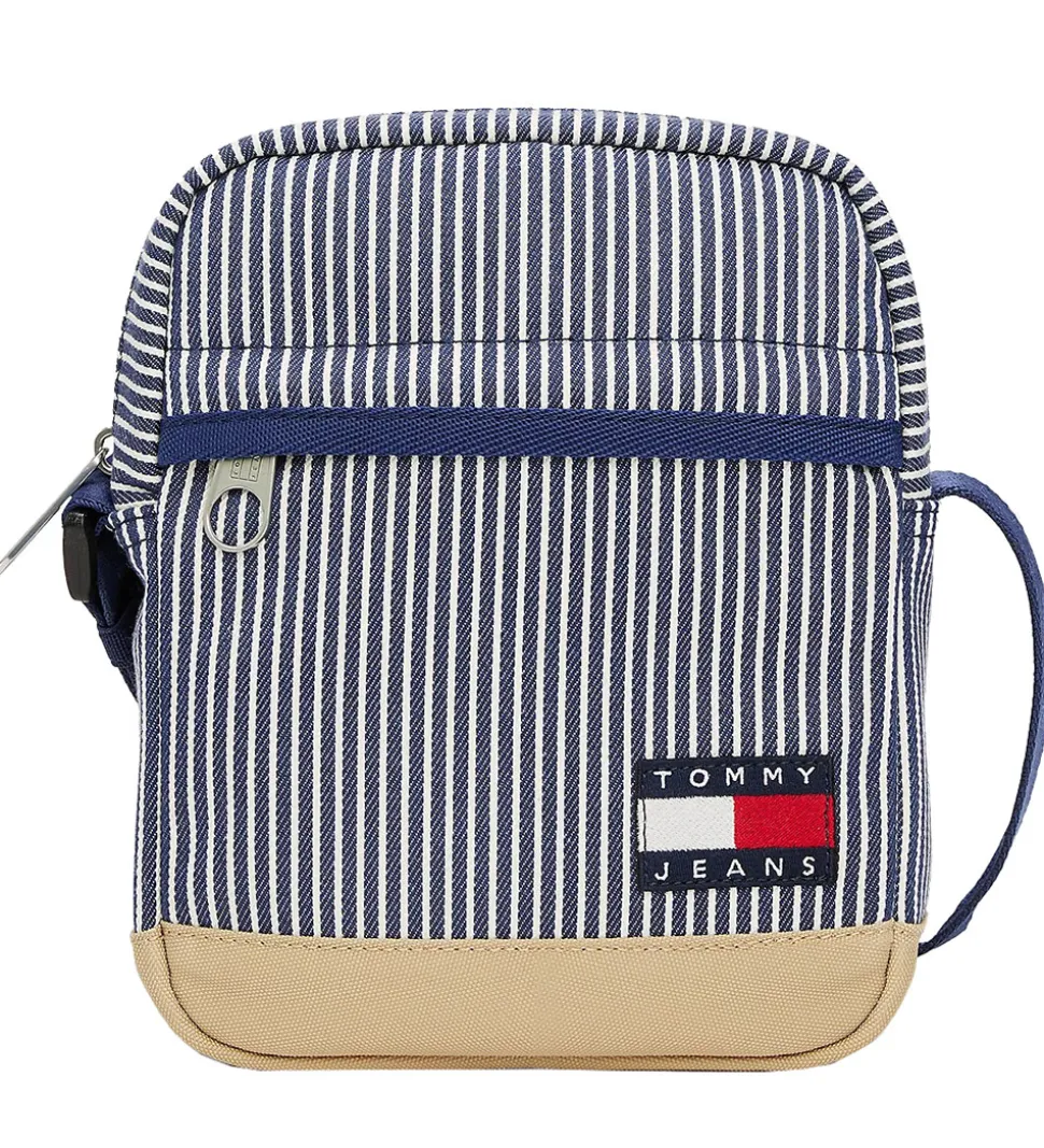 Tommy Hilfiger Skuldertaske - Ess Daily Stripe - Hickory Stripe