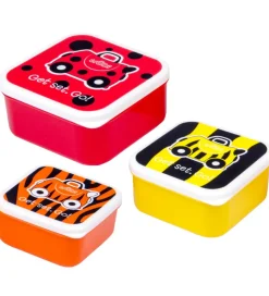 Trunki Snackbokse - 3-pak - Mariehøne/Bi/Tiger