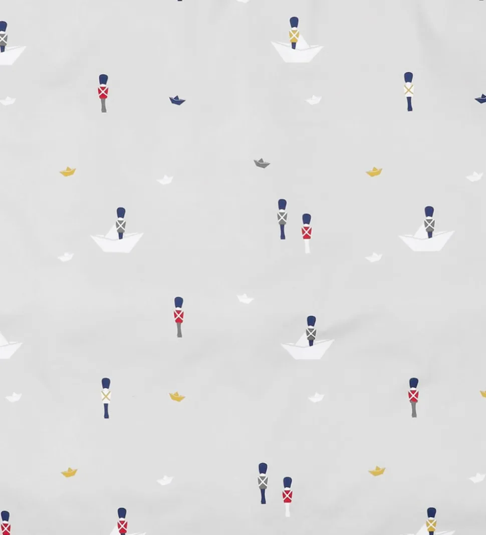 Vanilla Copenhagen Sengetøj - Junior - Tin Stick Man - Cozy Grey