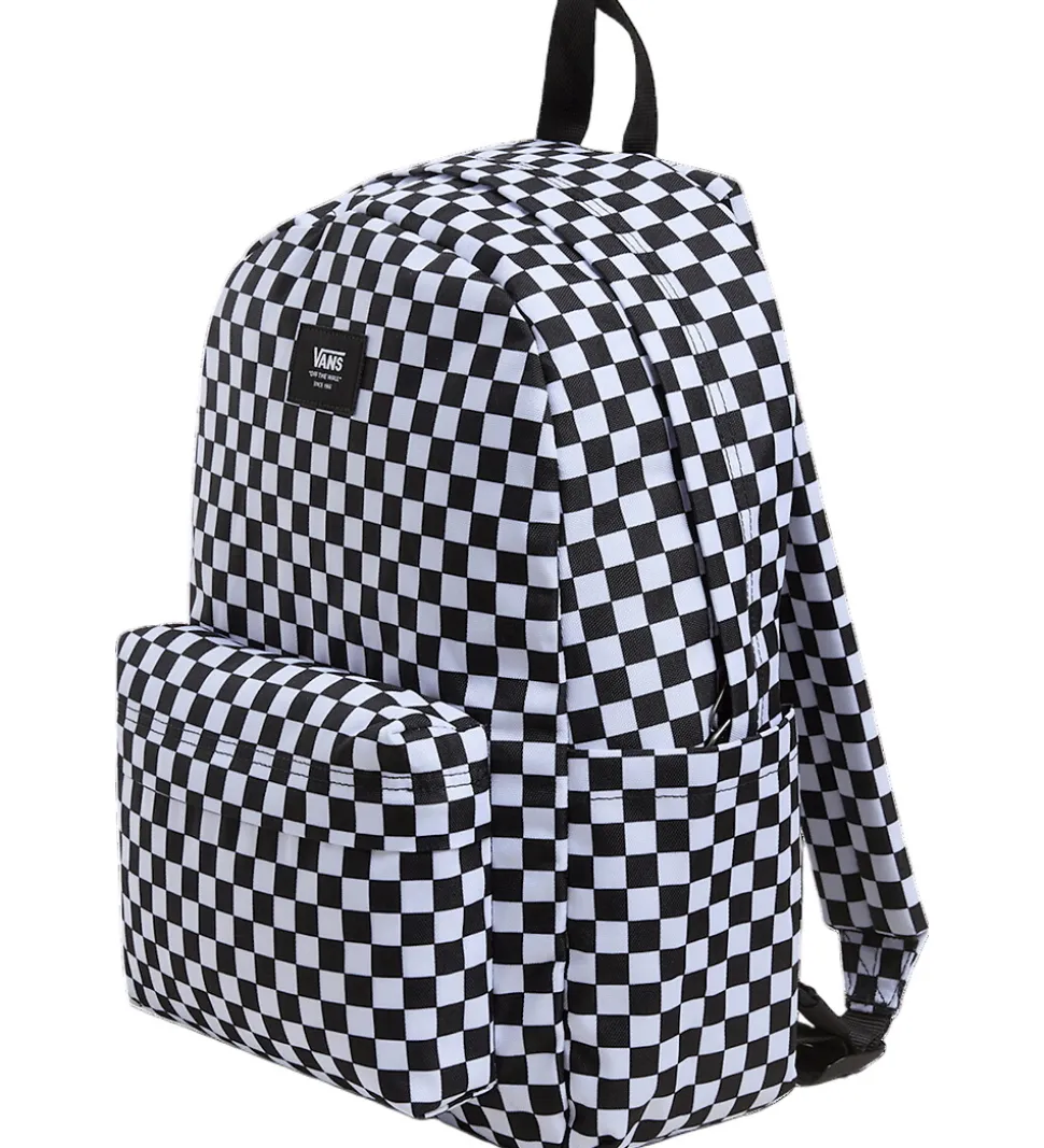 Vans Rygsæk - Old skool Grom Check - Sort/Hvid