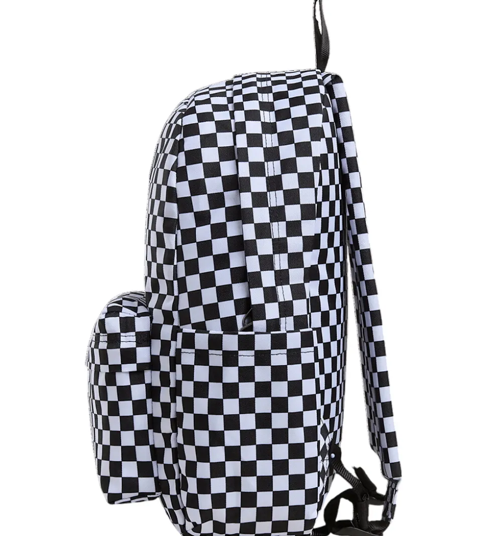 Vans Rygsæk - Old skool Grom Check - Sort/Hvid