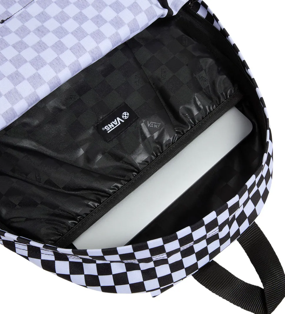 Vans Rygsæk - Old skool Grom Check - Sort/Hvid