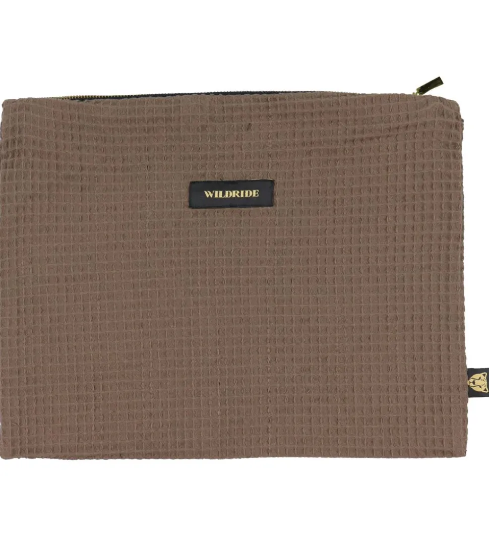 Wildride Taske - Pouch - 35x27 cm. - Waffle Brown