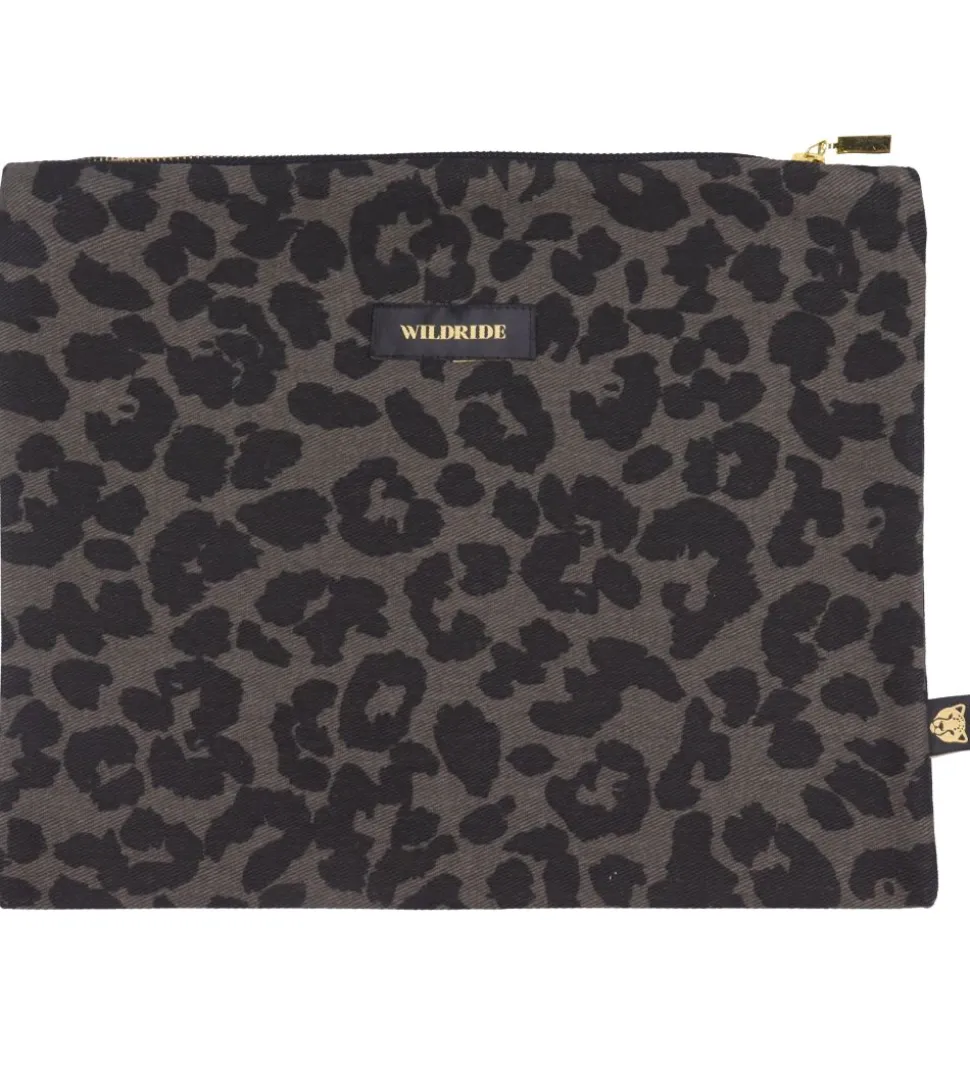 Wildride Taske - 35x27 cm. - Grey Leopard