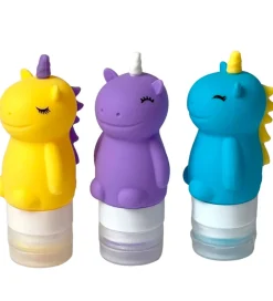Yumbox Dressingflasker - 3-pak - Silikone - Unicorn