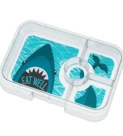 Yumbox Indsatsbakke m. 4 Rum - Tapas - Shark