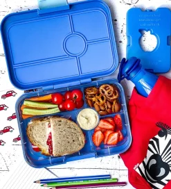 Yumbox Madkasse m. 5 Rum - Bento Tapas - True Blue Groovy
