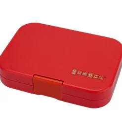 Yumbox Madkasse m. 6 Rum - Bento Original - Roar Red - Race Cars