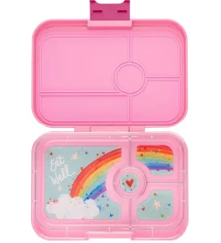 Yumbox Madkasse m. 4 Rum - Bento Tapas - Capri Pink/Rainbow
