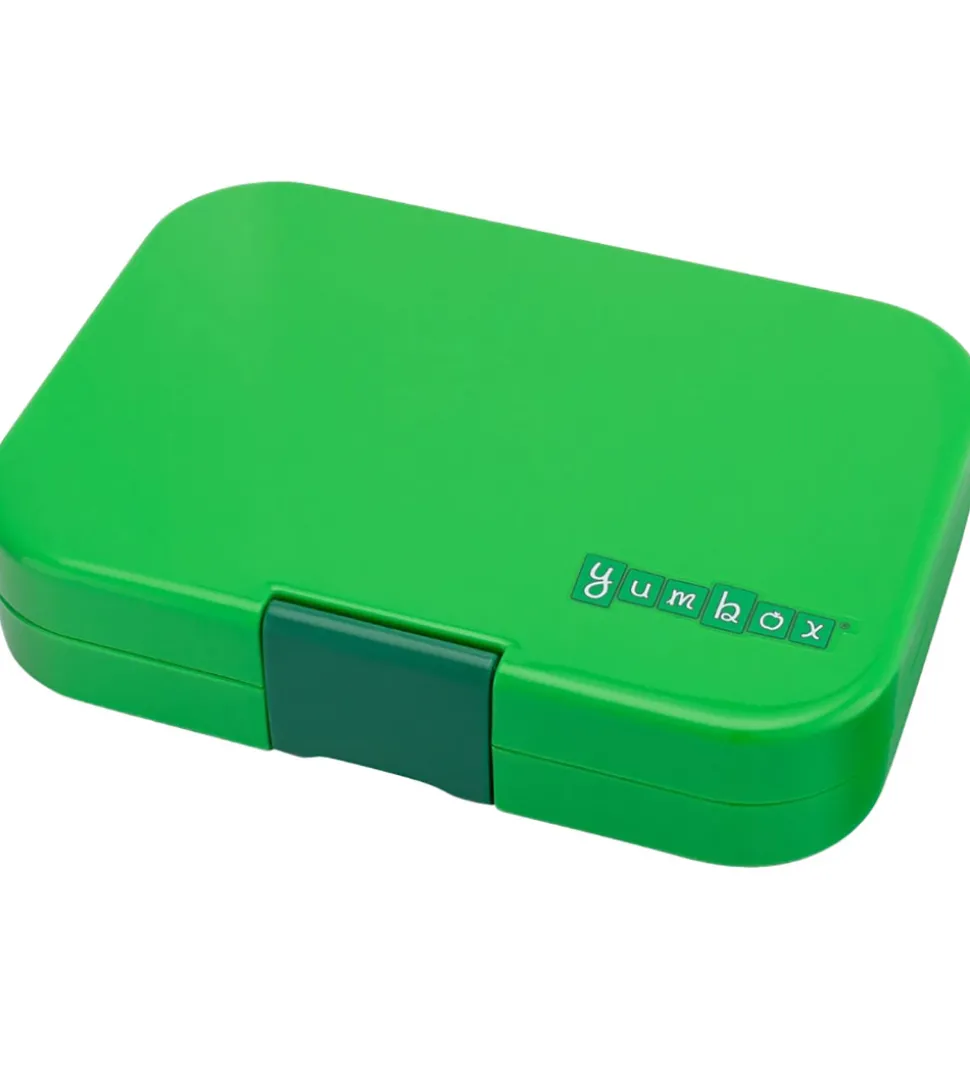 Yumbox Madkasse m. 4 Rum - Bento Panino - Jurassic Green - Dino