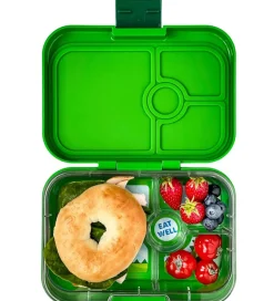Yumbox Madkasse m. 4 Rum - Bento Panino - Jurassic Green - Dino