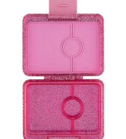 Yumbox Madkasse m. 3 Rum - Bento Snack - Sparkle Pink