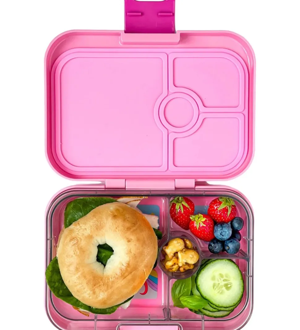 Yumbox Madkasse m. 4 Rum - Bento Panino - Power Pink - Unicorn