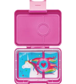 Yumbox Madkasse m. 3 Rum - Bento Snack - Malibu Purple/Magical U