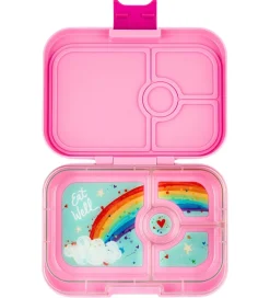 Yumbox Madkasse m. 4 Rum - Bento Panino - Power Pink