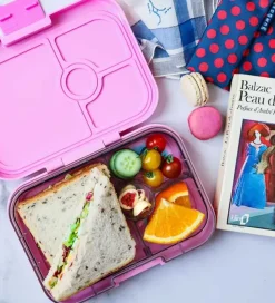 Yumbox Madkasse m. 4 Rum - Bento Panino - Pale Lillac