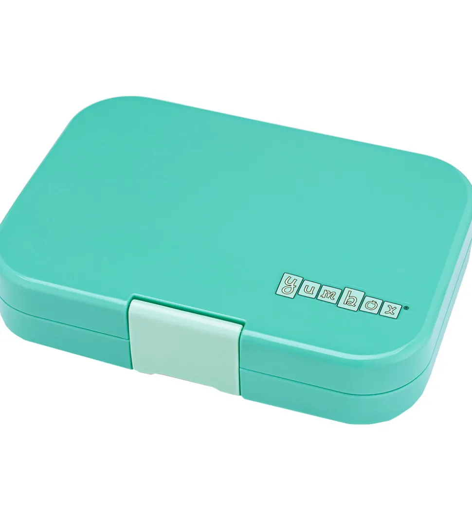 Yumbox Madkasse m. 4 Rum - Bento Panino - Tropical Aqua/Panther