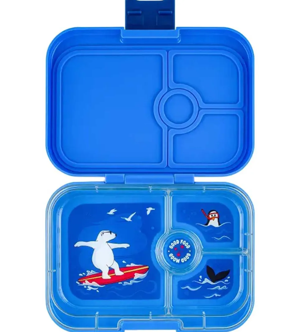 Yumbox Madkasse m. 4 Rum - Bento Panino - Surf Blue