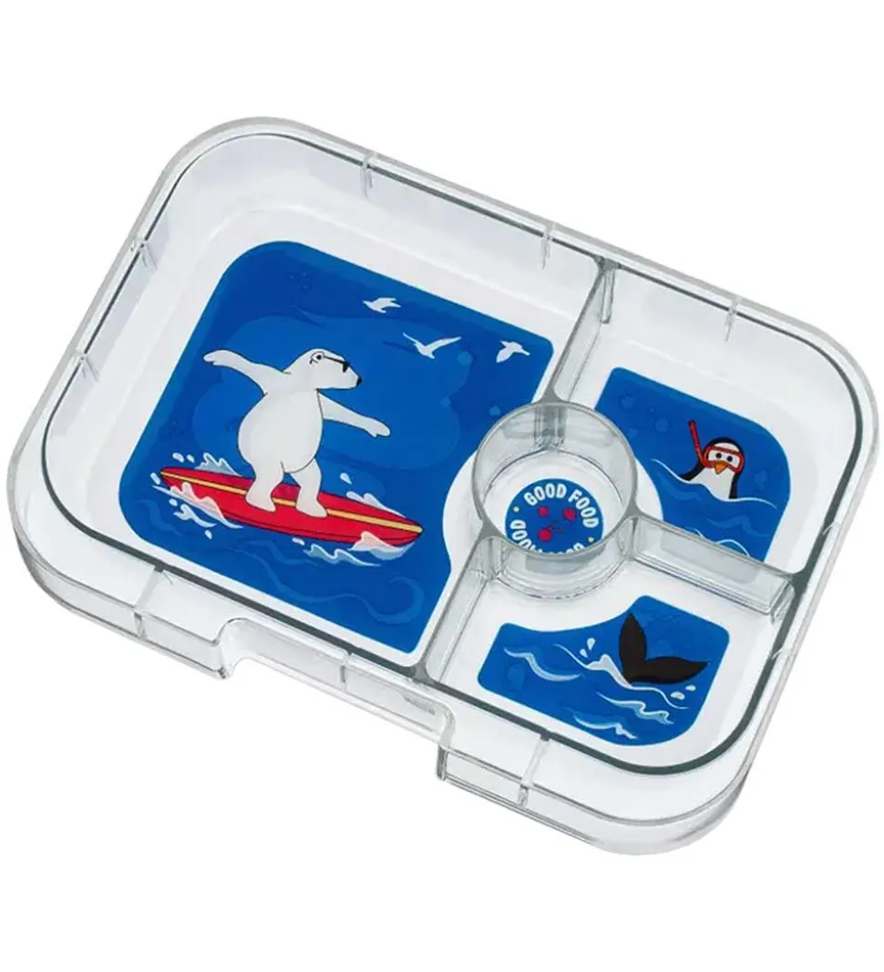 Yumbox Madkasse m. 4 Rum - Bento Panino - Surf Blue