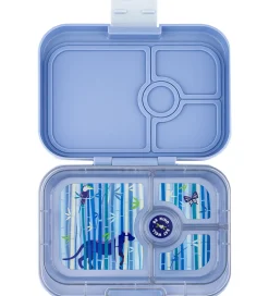 Yumbox Madkasse m. 4 Rum - Bento Panino - Hazy Blue/Panther