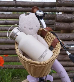 Yummii Yummii Termoflaske - 350ml - Rustfri Stål - Pearl White