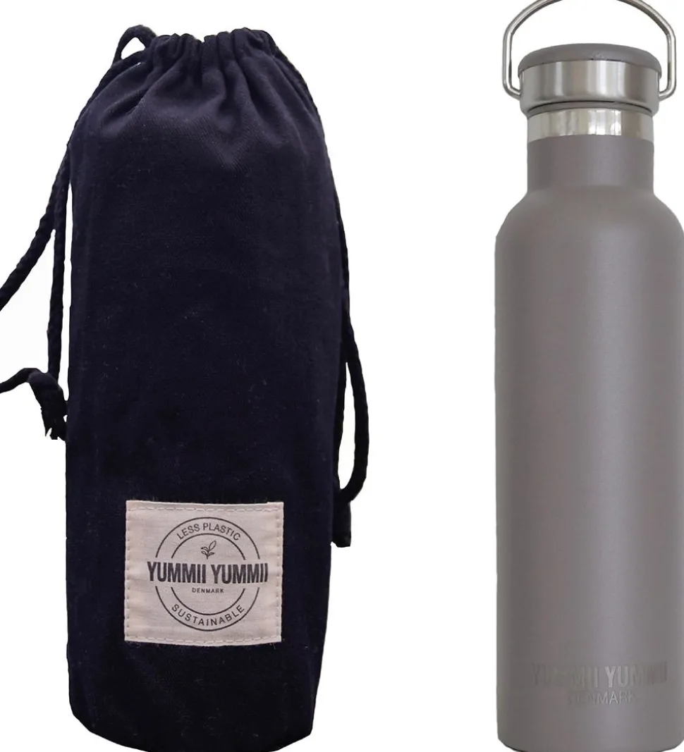 Yummii Yummii Termoflaske - 600ml - Rustfri Stål - Pine Cone