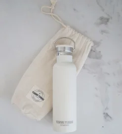Yummii Yummii Termoflaske - 600ml - Rustfri Stål - Pearl White