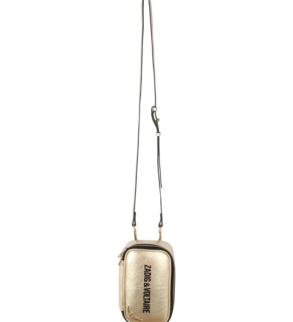 Zadig & Voltaire Skuldertaske/Bæltetaske - Guld m. Sort