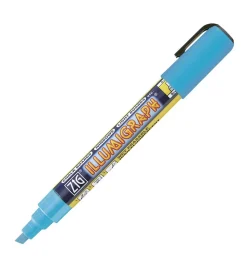 Zig Tusch - Illumigraph - 6 mm - Blå