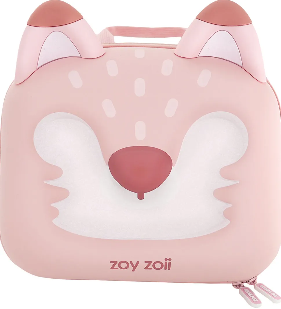Zoyzoii Rygsæk - Animal Series - Lyserød Ræv